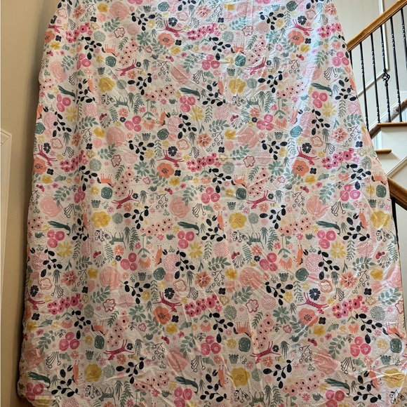 Pottery Barn Sasha's Garden Organic Duvet Cover TWIN- duvet cover only! - Picture 3 of 5